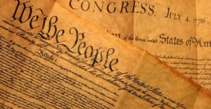 We the People preamble to U.S. Constitution